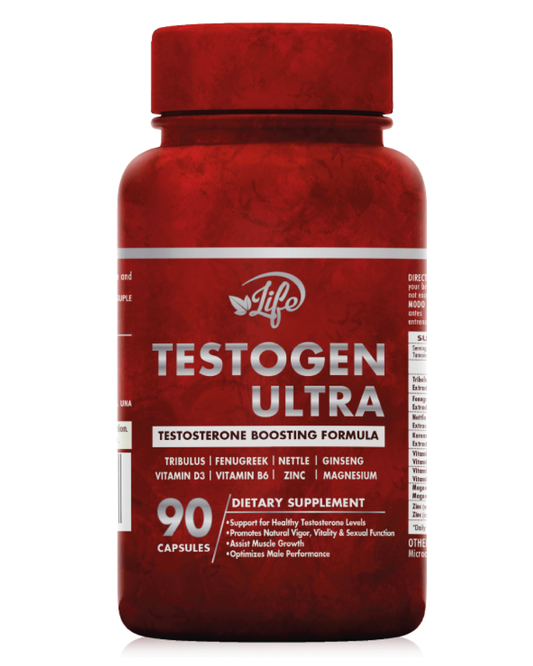 Testogen Ultra – Testosterona Natural, Energía y Vitalidad Masculina