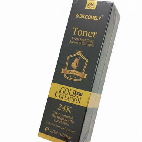 Tónico DR. Comely con átomos de Oro real y Colágeno