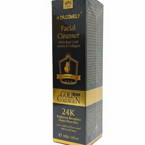 Limpiador Facial con Colágeno y Oro Real – Limpieza Profunda y Luminosidad