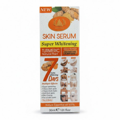 Sérum Súper Blanqueador para la Piel con Cúrcuma