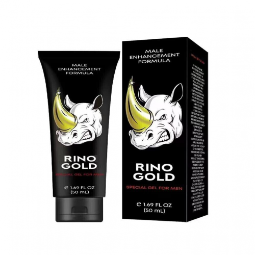 Gel íntimo masculino Rhino Gold para mayor confianza y rendimiento