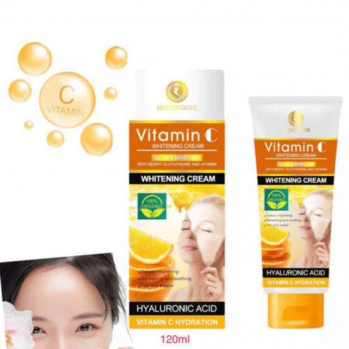 Crema Blanqueadora con Vitamina C Heaven Dove para una Piel Luminosa