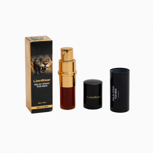 Spray retardante masculino Lion Roar de acción rápida