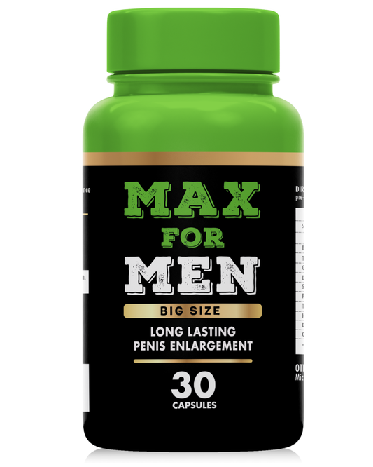 Max Formen | Crecimiento Masculino, Erecciones Poderosas y Mayor Resistencia