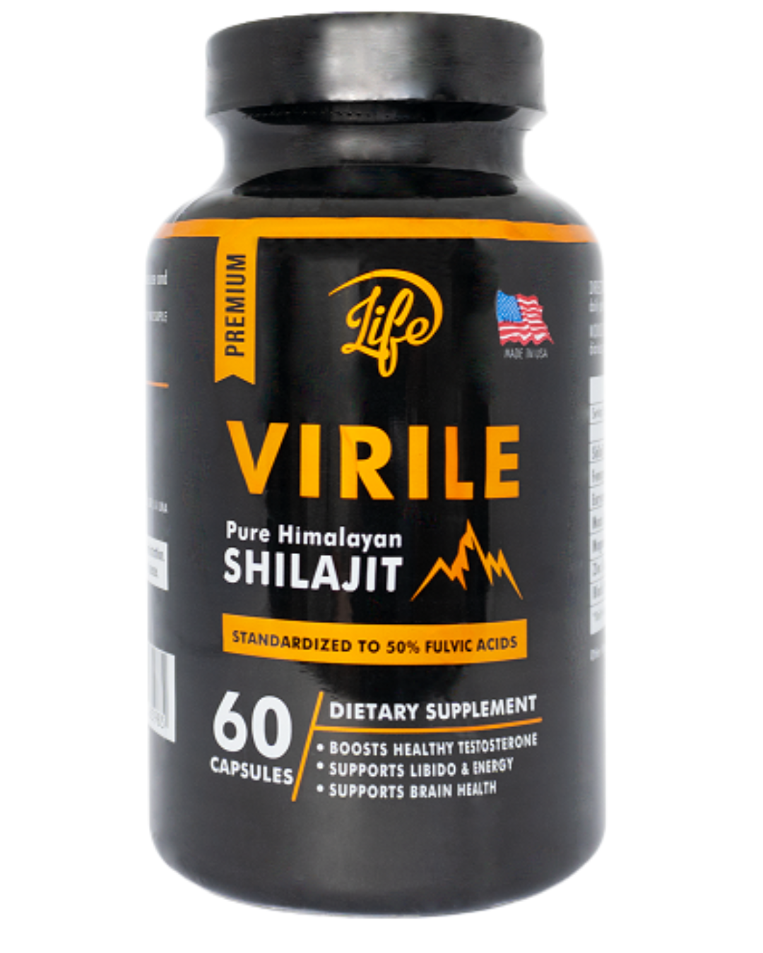 Virile Shilajit – Energía, testosterona y vigor masculino